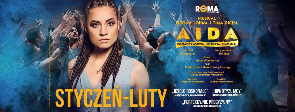 Musical Aida w grudniu, styczniu i lutym! - Teatr Muzyczny Roma